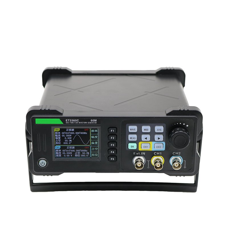 Factory Price 20MHz 40MHz 60MHz 2 channel Function Arbitrary Waveform Generator High Precision Frequency Meter Signal Generator