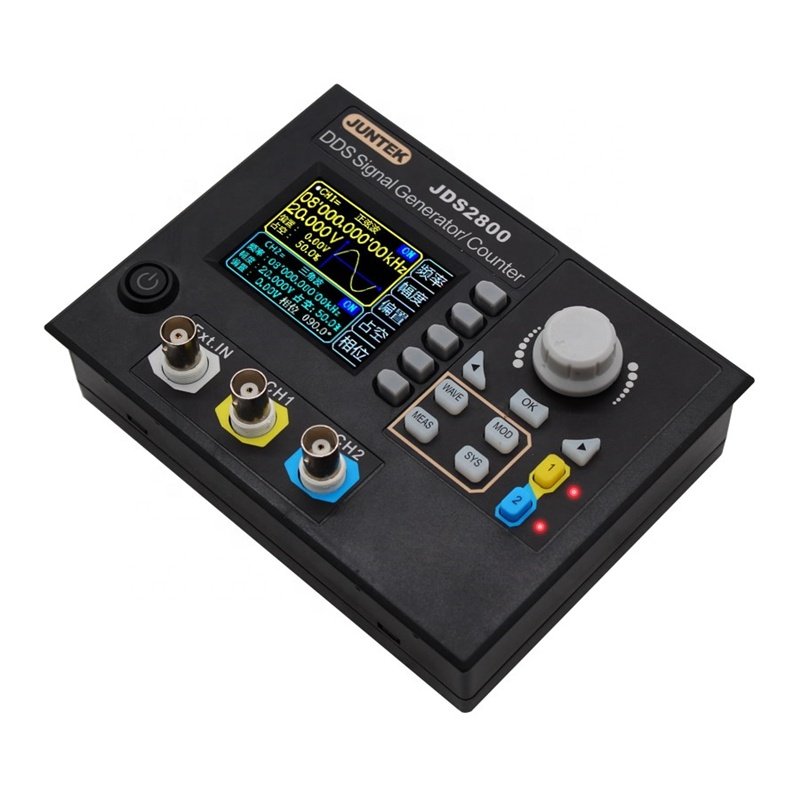 JDS2800 15MHz Dual-channel DDS Function Signal Generator Arbitrary Waveform Software Signal Source Frequency Meter