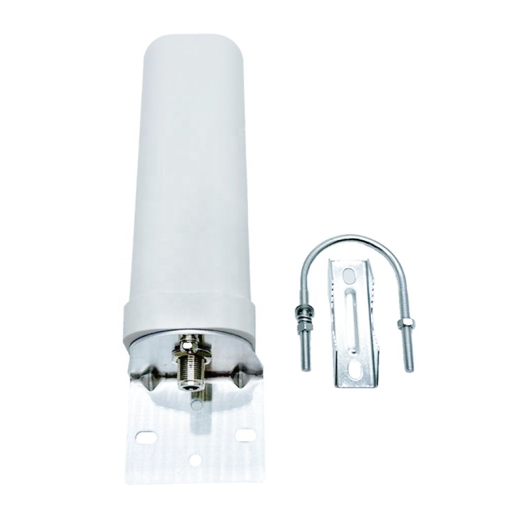 Outdoor waterproof omni directional high gain coverage 698-4000MHz 4G antenna mobile phone signal amplifier small barrel antenna