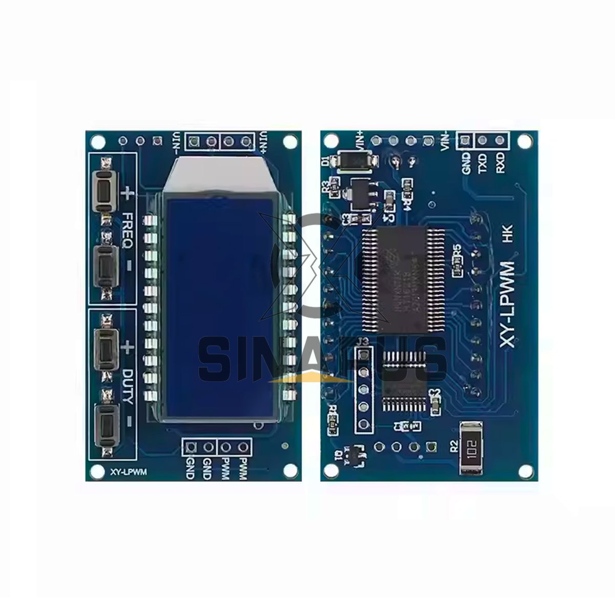 PWM pulse frequency duty cycle adjustable module square wave rectangular wave signal generator XY-LPWM