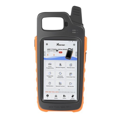 Xhorse VVDI Key Tool Max Pro Multi-Language Remote Programmer Support CAN FD Voltage and Leakage Current Tester