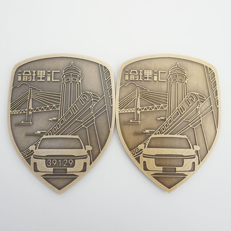 Custom High Precision Designs Tourist Brass Coins Lapel Pins Custom Logo Souvenir Coin
