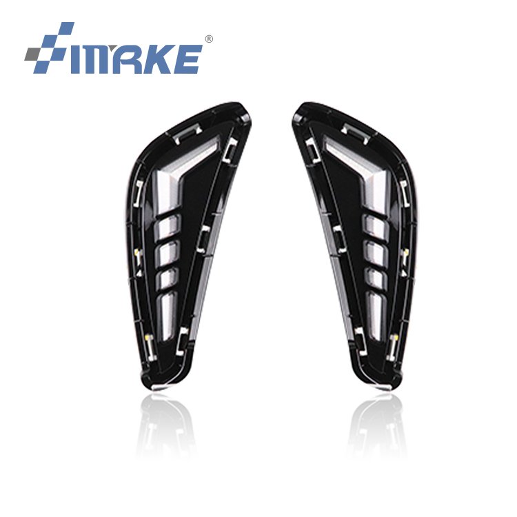 Smrke Front Fog Lamp Cover With Led DRL For BYD Dolphin 2021 2022 Daytime Running Light Daylight