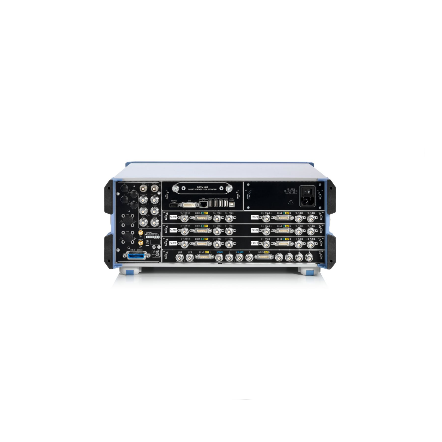 R & S SMW200A vector signal generator Frequency up to 67 GHz (dual channel: up to 44 GHz)