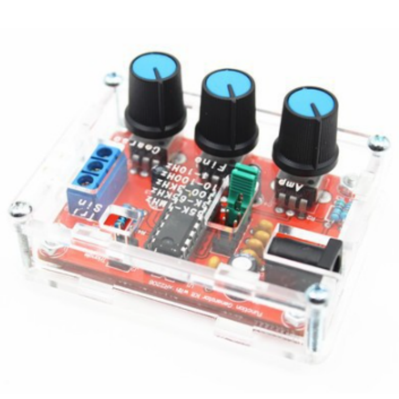 DIY loose parts with casing xr2206 CP Function Generator circuit output 1hz-1mhz high-precision signal generator XR2206 kit