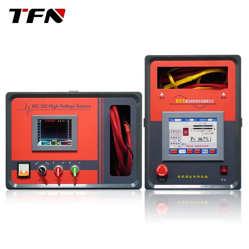 TFN FB41 Customized Underground Cable Fault Detector Dc Pressure Burn-through Intelligent Digital Bridge Cable Fault Tester