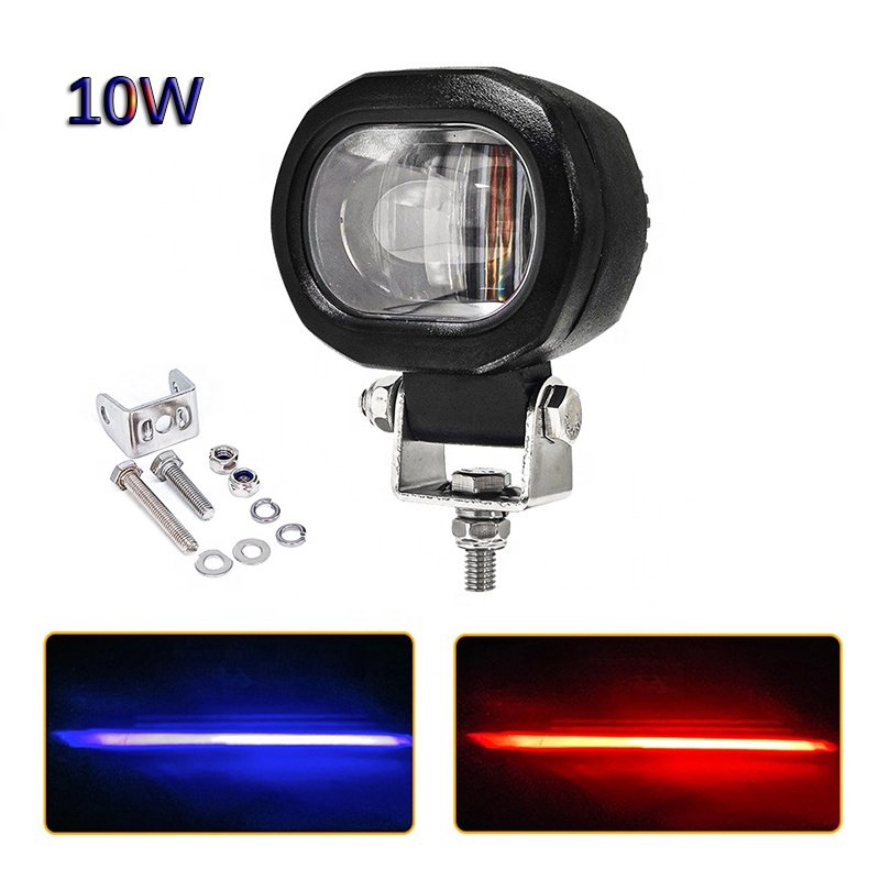 LED Red blue Linear Forklift Safe Area Work Light 10V-80V used for forklift and truck Forklift Warning Signal Lamp