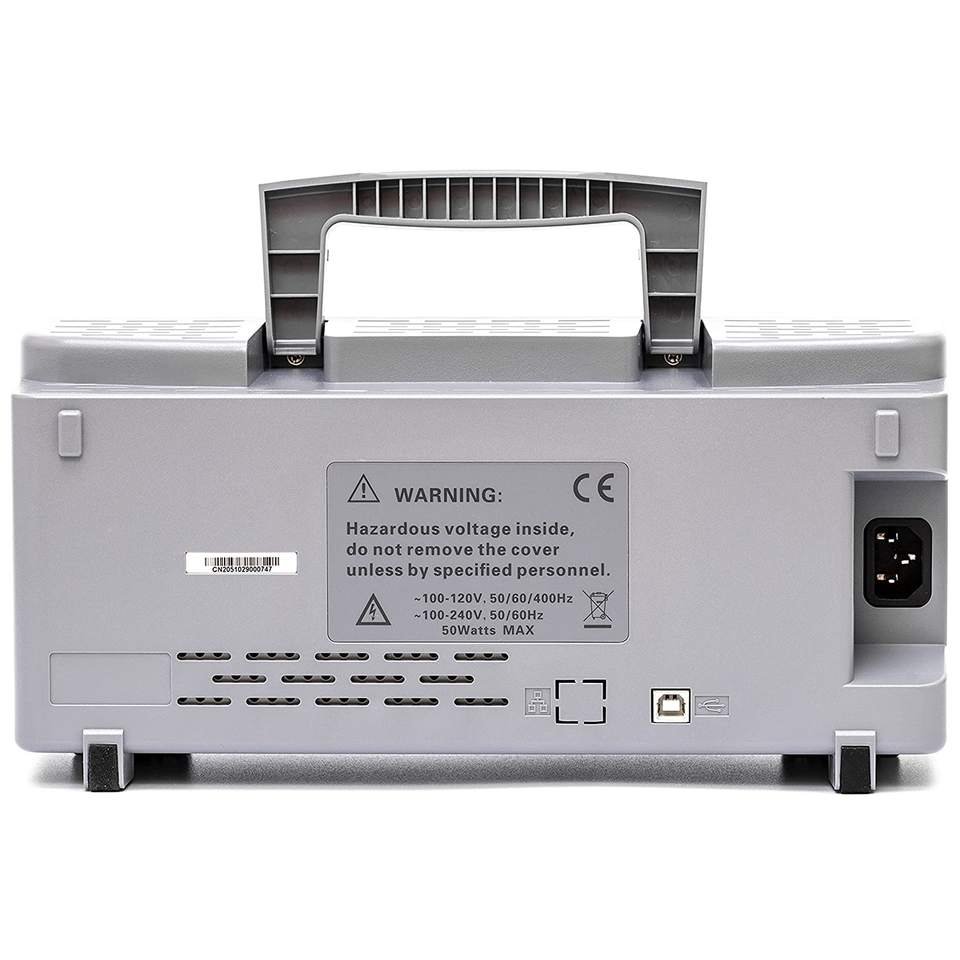 Hantek DSO2C10 2 Channel 100MHz 1GSa/S Digital Storage Oscilloscope HLX Without AWG Signal Generator