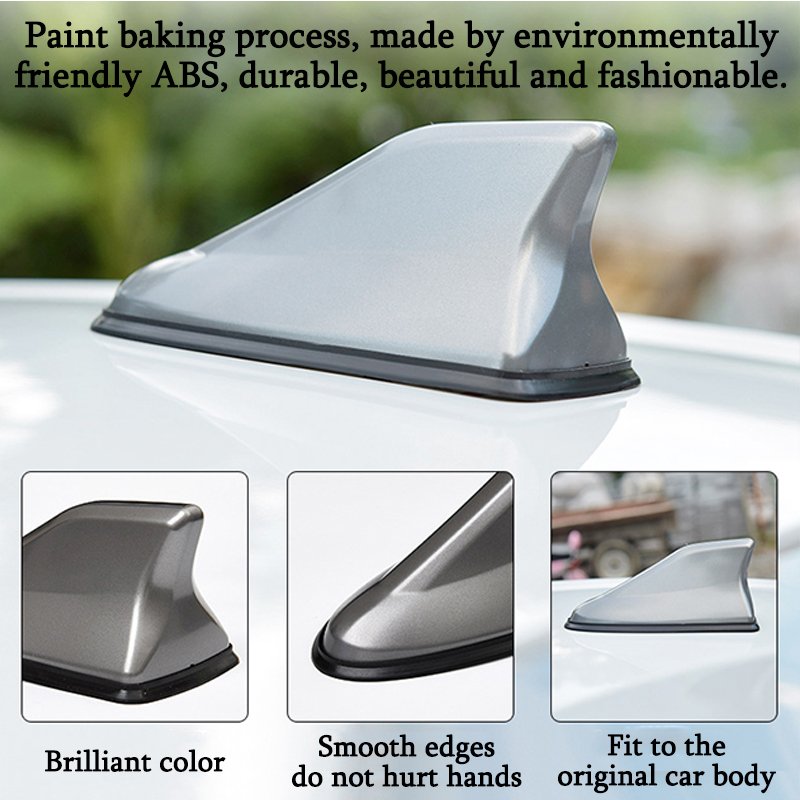 Signal radio antenna decoration is special for refitting the tail wing of the second generation antenna without punching.