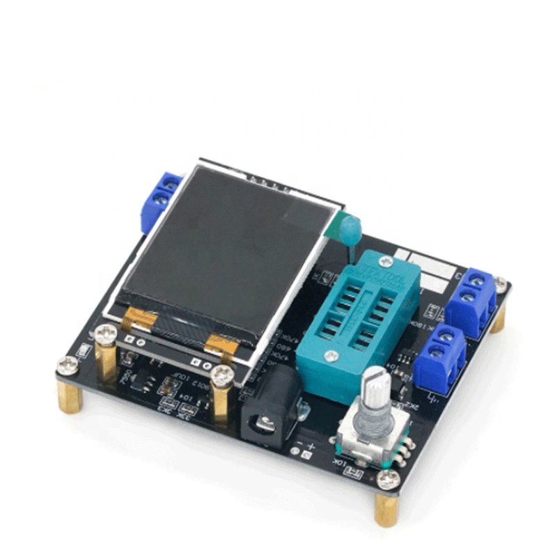 GM328A Transistor Tester Diode Capacitance ESR Voltage Frequency Meter PWM Square Wave Signal Generator SMT Soldering