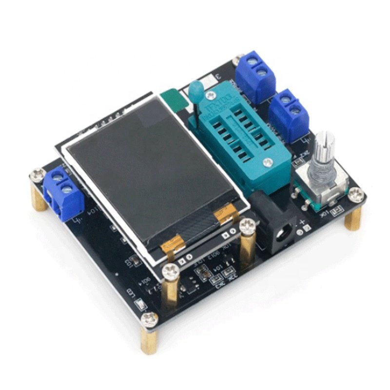 GM328A Transistor Tester Diode Capacitance ESR Voltage Frequency Meter PWM Square Wave Signal Generator SMT Soldering