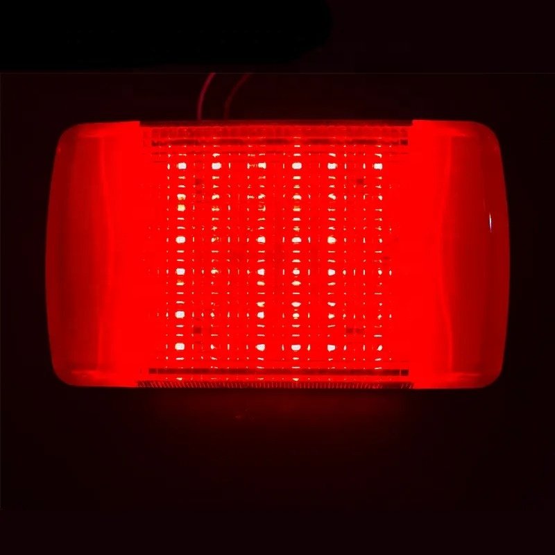 36LED Rear Tail Brake Stop Light Turn Signal Caution Indicator Lamp For Trailer Truck Van Caravan Tractor