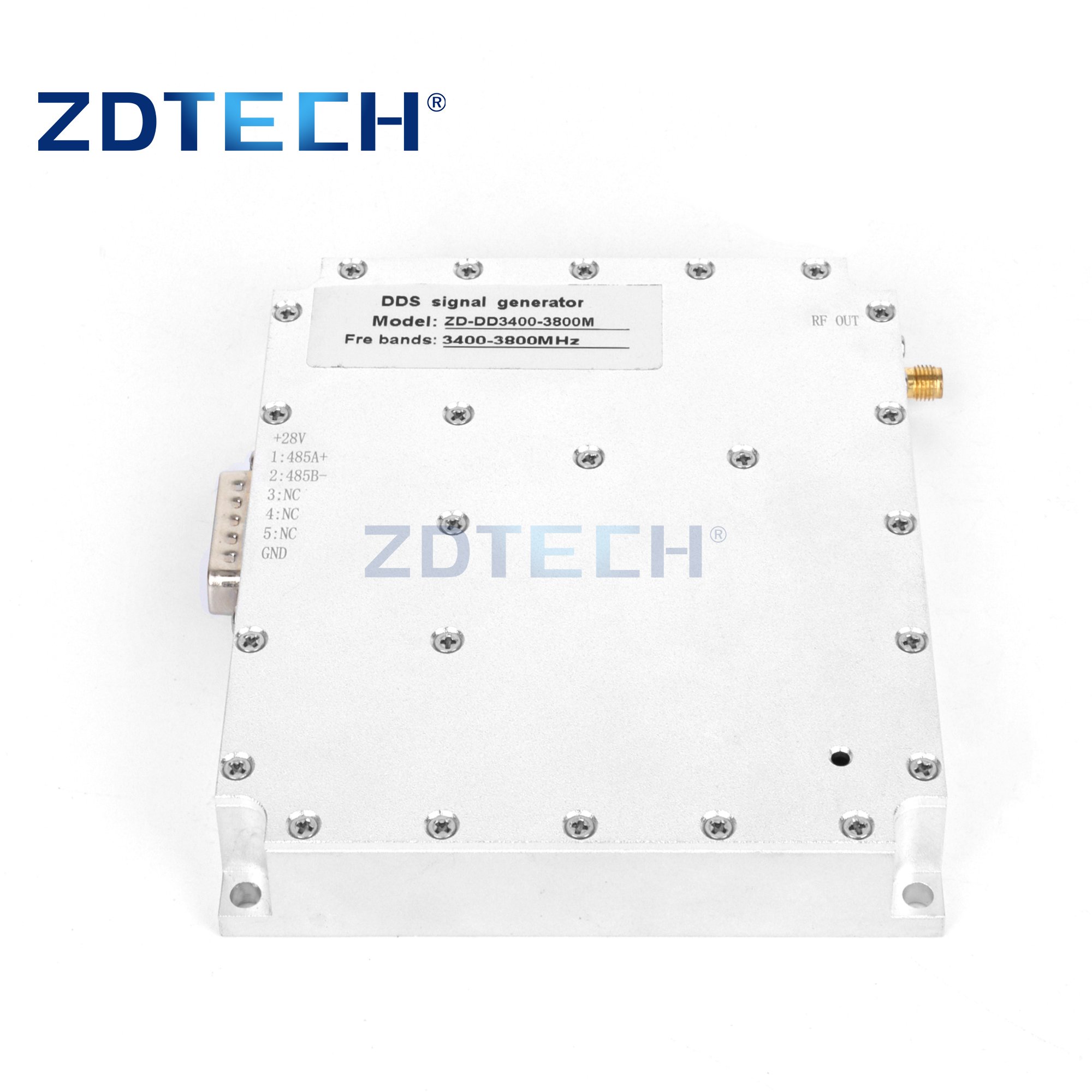 OEM ODM DDS high frequency with RS485 control wide band signal generator parts to build UAV N-F rf power amplifier module