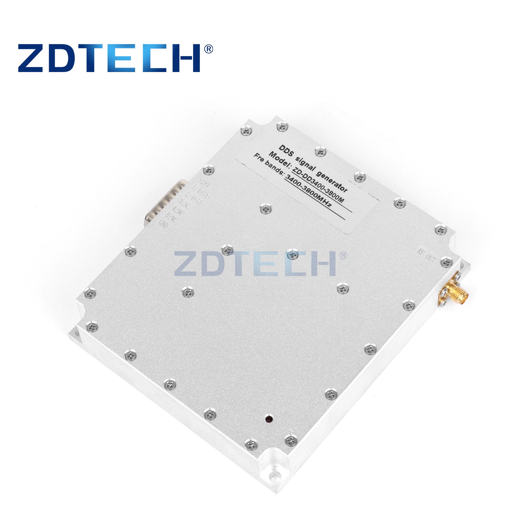OEM ODM DDS high frequency with RS485 control wide band signal generator parts to build UAV N-F rf power amplifier module