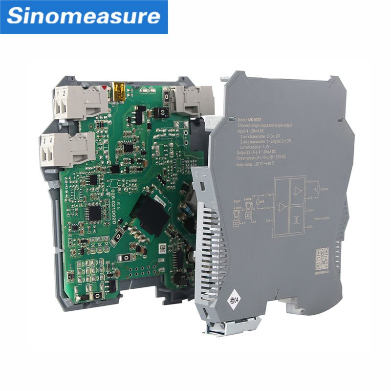 1 input 2 out put 3 phase isolator signal isolated transmitter dc signal 0-10v converter generator