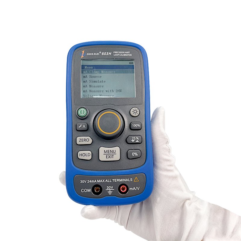 Industrial Use Current Voltage Signal Generator Handheld Multifunction Loop Calibrator with HART Communication