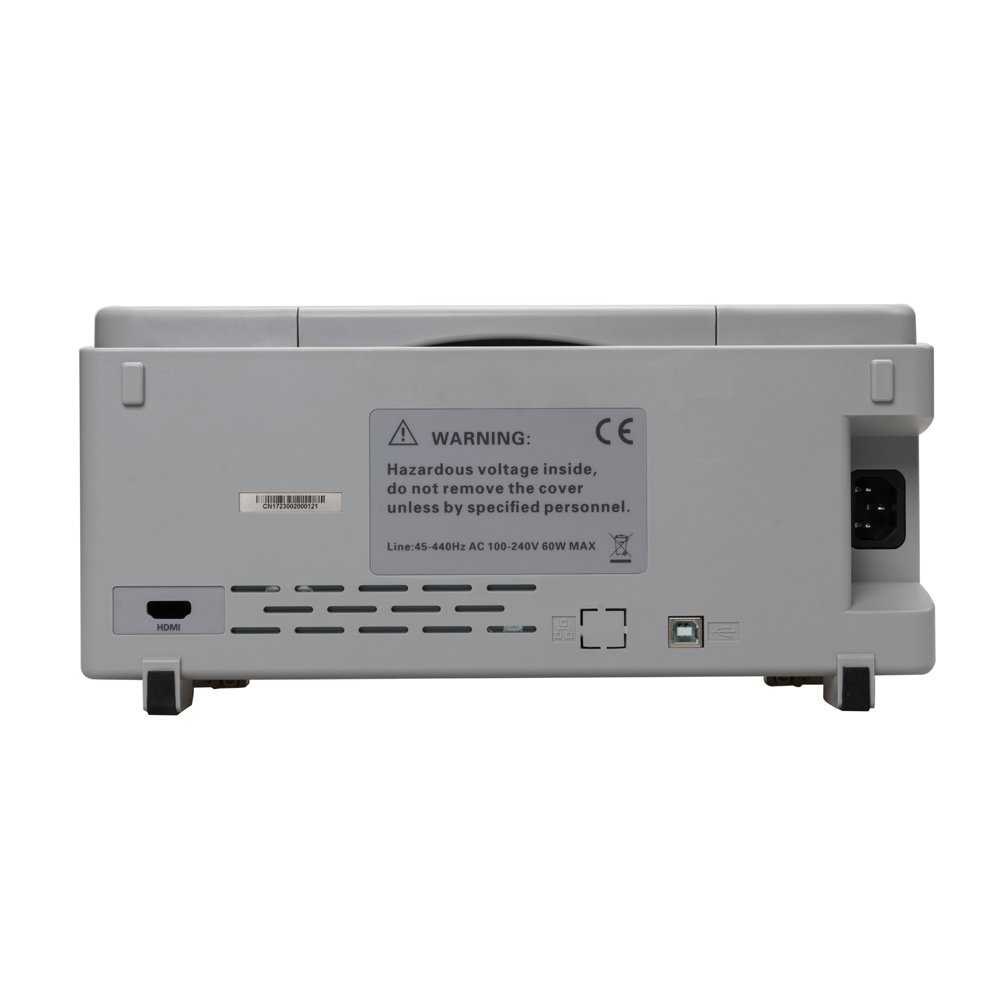 Hantek DSO4254C 250MHz 1GS/s 4 Channel 7 inch TFT LCD Digital Storage Oscilloscope with 25Mhz Signal Generator