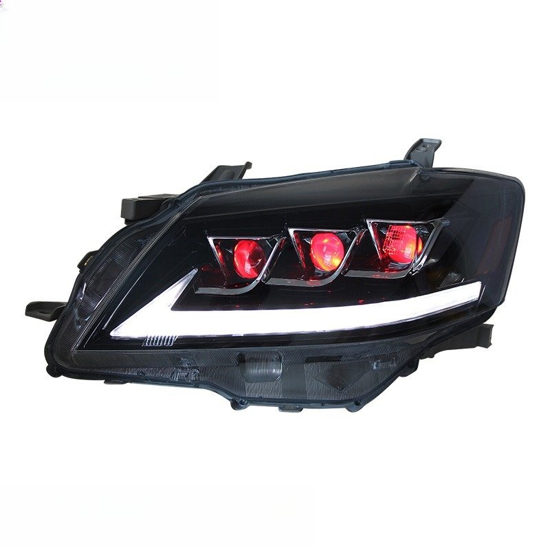 Car headlights for Toyota classic Camry 6 generation 09-14 headlights assembly modified LED running light water turn signal
