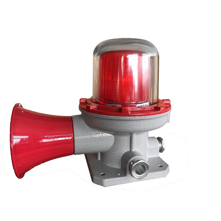 Explosion proof sound and light alarm 10W 5W for Power Generation Food and Beverage Processing