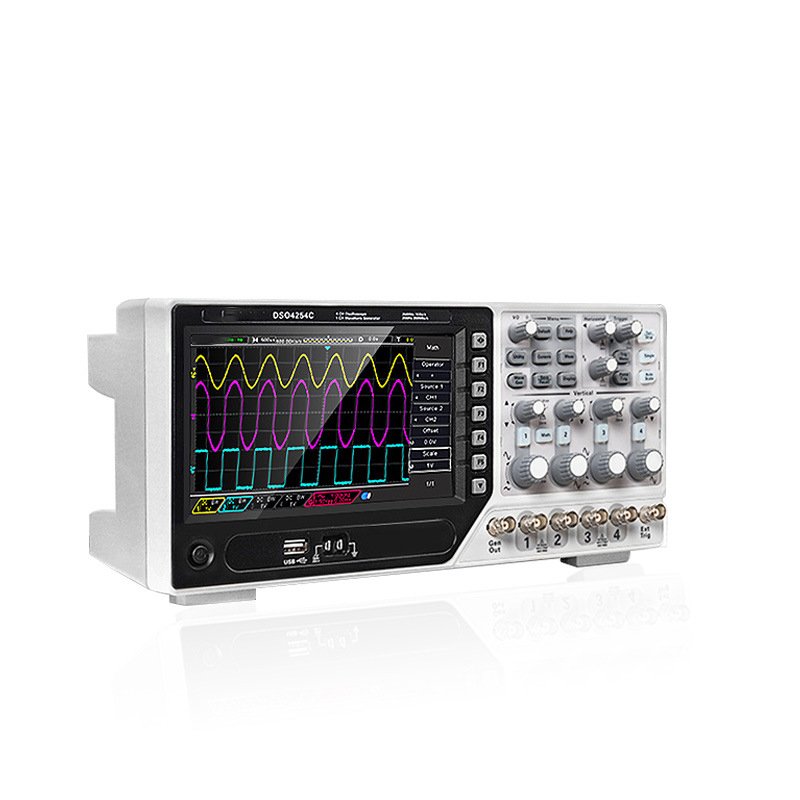 2 Channel Oscilloscope Signal Generator 40k Record Length 1gs/S Sampling Rate Digital Oscilloscope