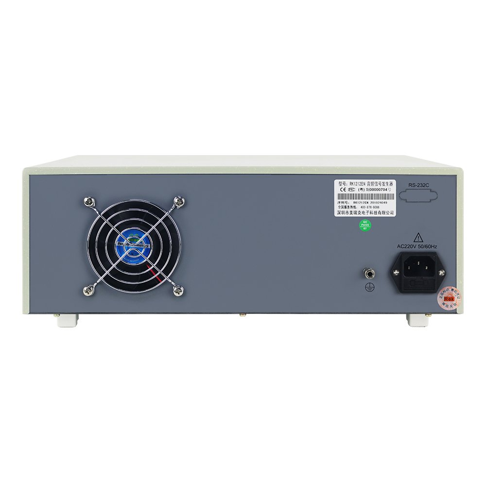 China Audio Signal Generator 60W REK RK1212EN 0.1Vrms--22Vrms Detecting Noise Pure Tone Check Audio Sweep Generator