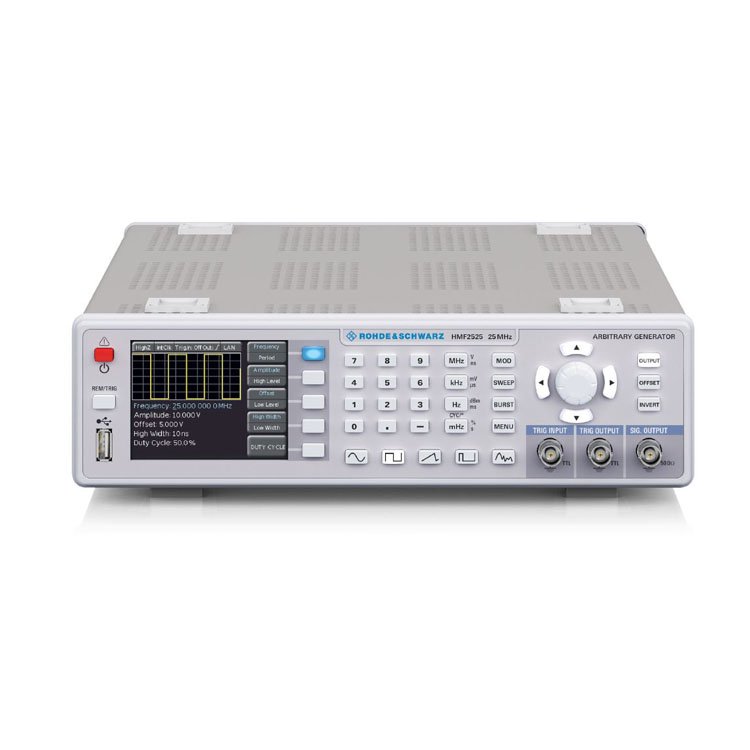 R&S HMF2525 arbitrary function generator Rohde&Schwarz signal generator Educational equipment