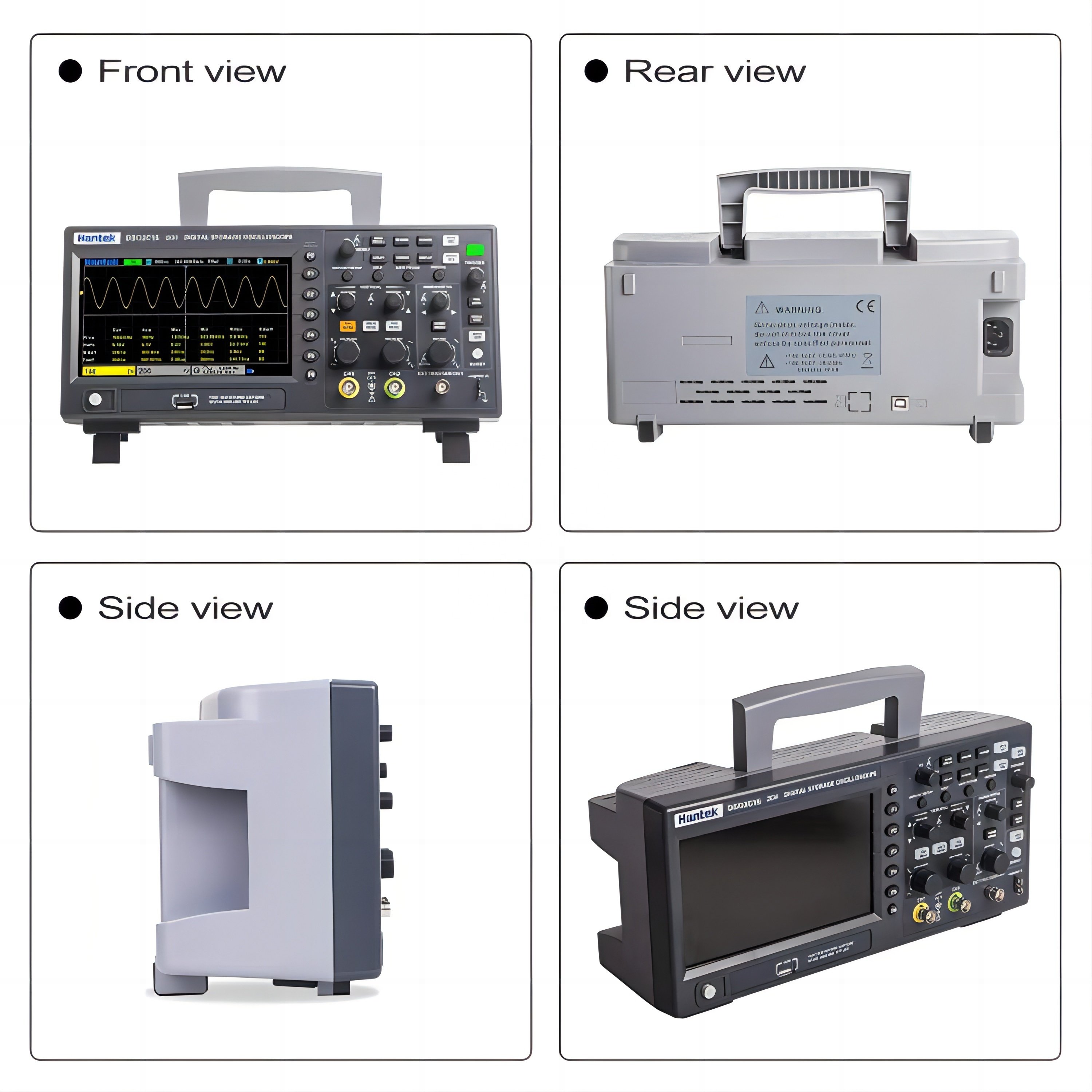 Hantek Dso2d10 Oscilloscope With 2 Channels 100% Original 150mhz High Resolution Up To 12bit