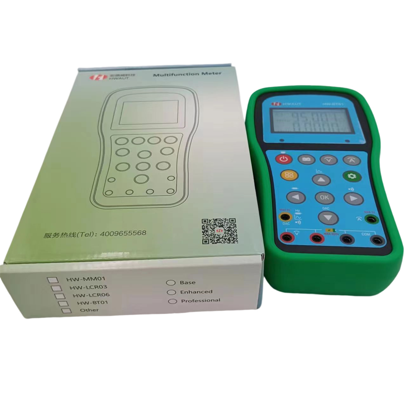 3 In 1 WH-BT01 High Precision Battery Internal Resistance Measuring Instrument Digital Multimeter Signal Generator