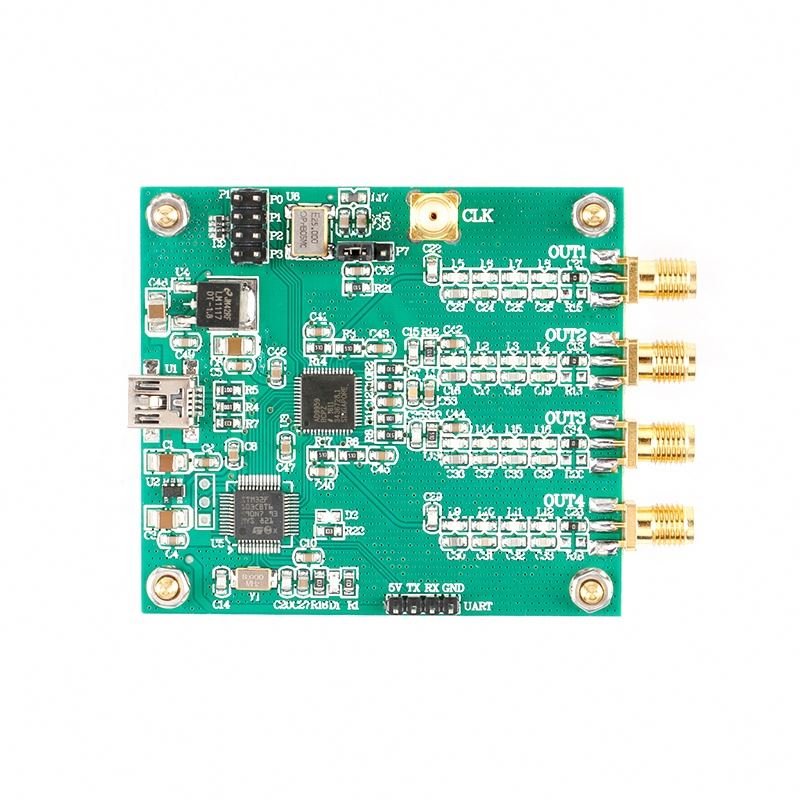 AD9959 RF Signal Generator 4 Channels DDS Module AT Instruction Serial Output Sweep Frequency AM