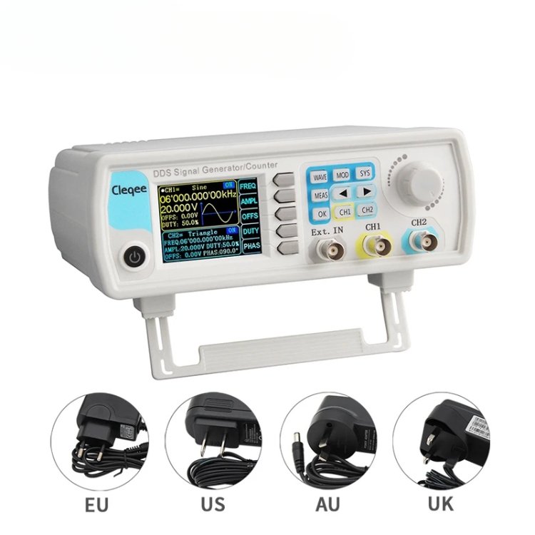JDS6600-15M 0-15MHz Dual-channel DDS Signal and TTL Level Output Arbitrary Wave Function Signal Generator pulse frequency meter