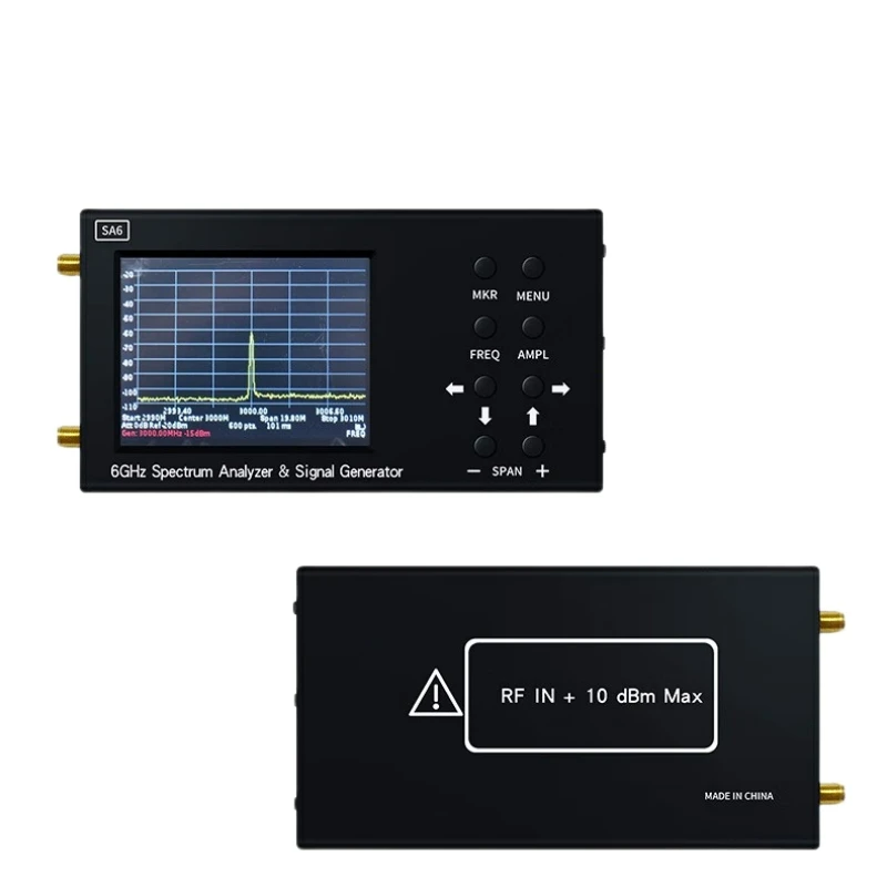 SA6 6GHz Spectrum Analyzer Signal Generator RF Signal Source Wi-Fi 2G 4G LTE CDMA GSM Beidou GPR