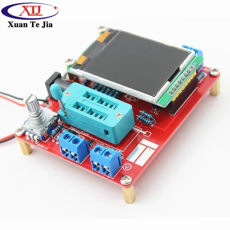 Multifunctional Tester GM328 Transistor Tester Diode Capacitance ESR Voltage Frequency Meter PWM Square Wave Signal Generator