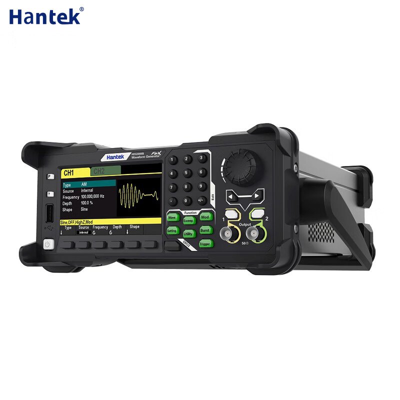 Hantek Signal Generator Bandwidth 100MHz 2 Channel 300MSa/s Sampling Rate HDG3102B Function Signal Generator