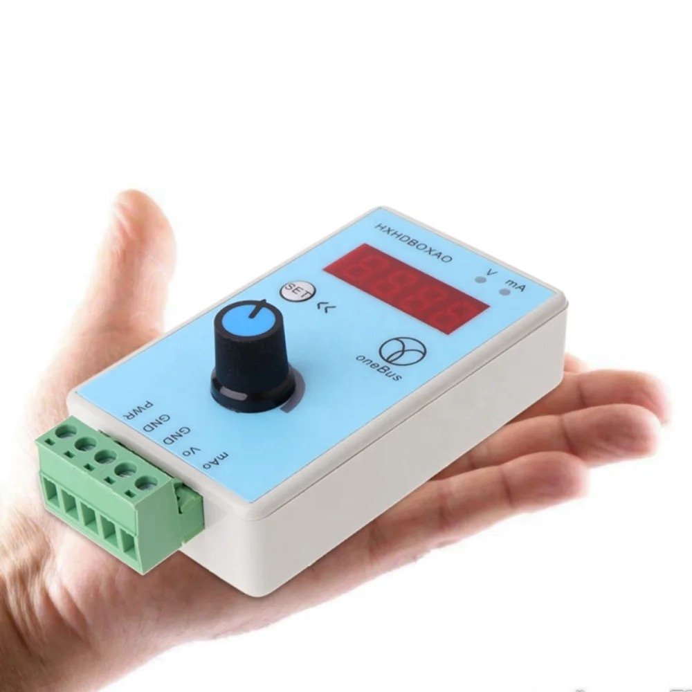 Handheld Adjustable Current Voltage Analog Simulator 0-10V/ 2-10V 0-20mA/ 4-20mA Signal Generator