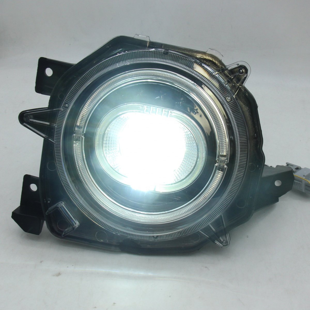 WINAUTO 12V Car Front LED Headlight Assembly For Suzuki Jimny 2019 Car Headlight With Projector Light high beam dipped headlight