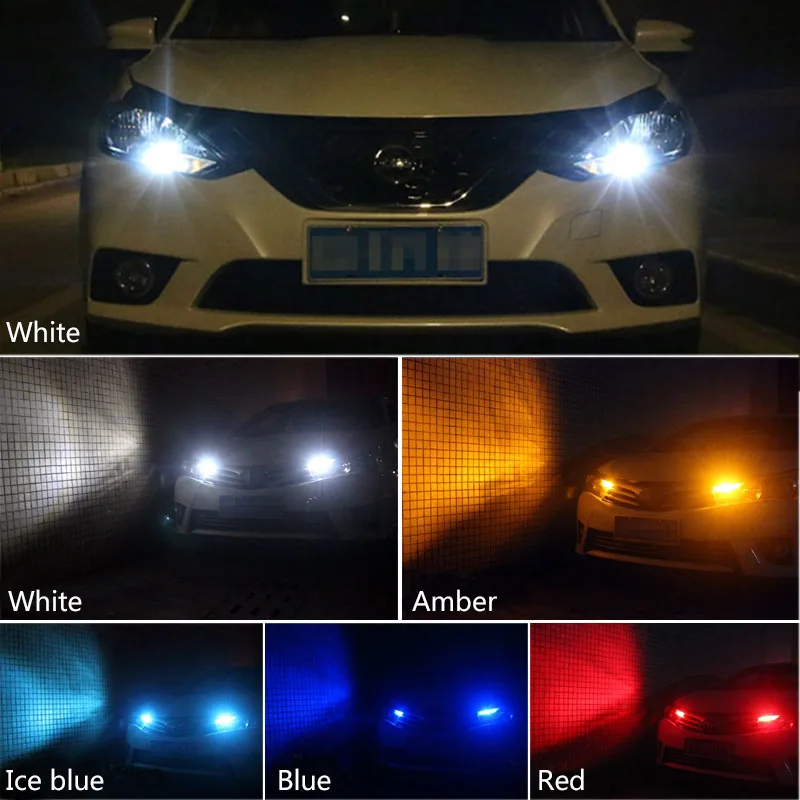 10pcs T10 LED T10 W5W LED Bulb 3014 SMD 168 194 Car Accessories Clearance Lights Reading lamp Auto 12V CANBUS Bright