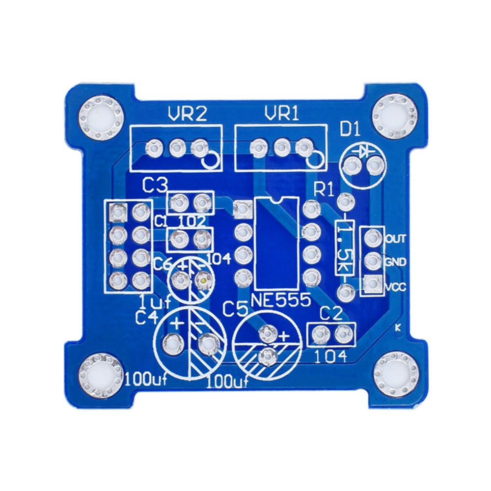 NE555 Module Pulse Frequency Adjustable Module Duty Cycle Module Square Wave Signal Generator DIY Kit