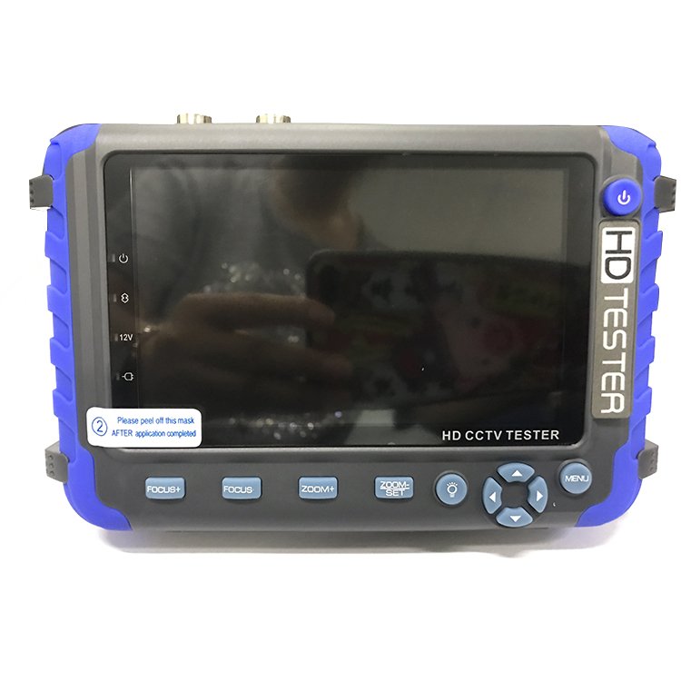 4 IN 1 TVI AHD CVI Analog CCTV Tester 1080P 5MP 4MP 5 Inch TFT LCD Security Camera Tester Monitor HD MI Input Audio Test