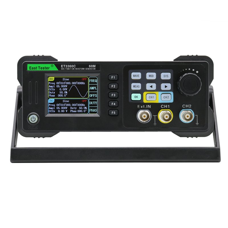 Two-channel Function generator Arbitrary Waveform Generator sine wave generator