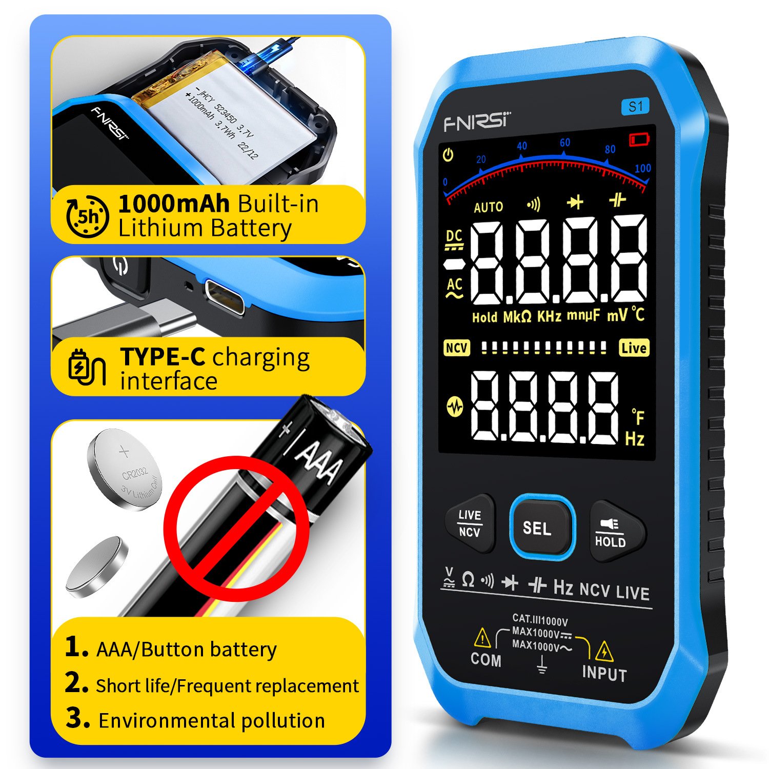 New Dpox180h Handheld Dual Channel Digital Oscilloscope180mhz-3db 2in1function Signal Generator Fluorescence Display Zoom