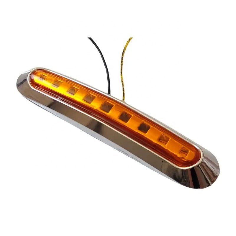 9LEDS Led Clearance Lights Side Marker Lights 10-30V Truck Lighting System Truck Led Side