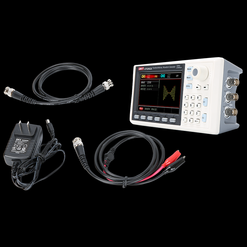 UTG962E Dual Channel 60Mhz Function Arbitrary Waveform Generator