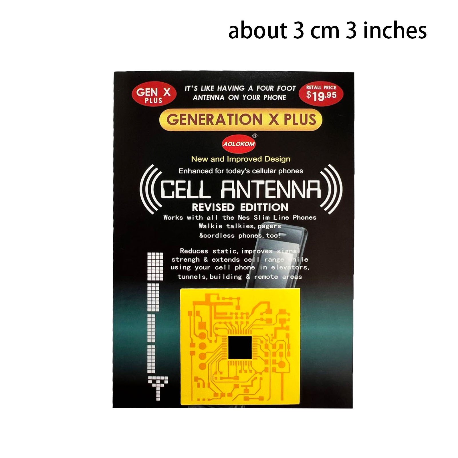 Generation Signal Enhancement Sticker For Mobilephone Cellphone 3G 4G 5G Phone Antenna Booster Improve