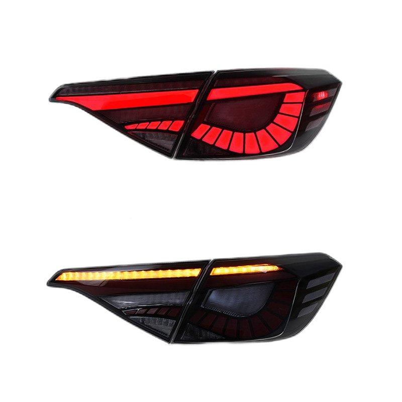 Car Styling Taillights For HONDA CIVIC 11th Generation 2022 2023 DRL Moving Turn Signal Brake Reverse Tail Lamp Auto Accessories