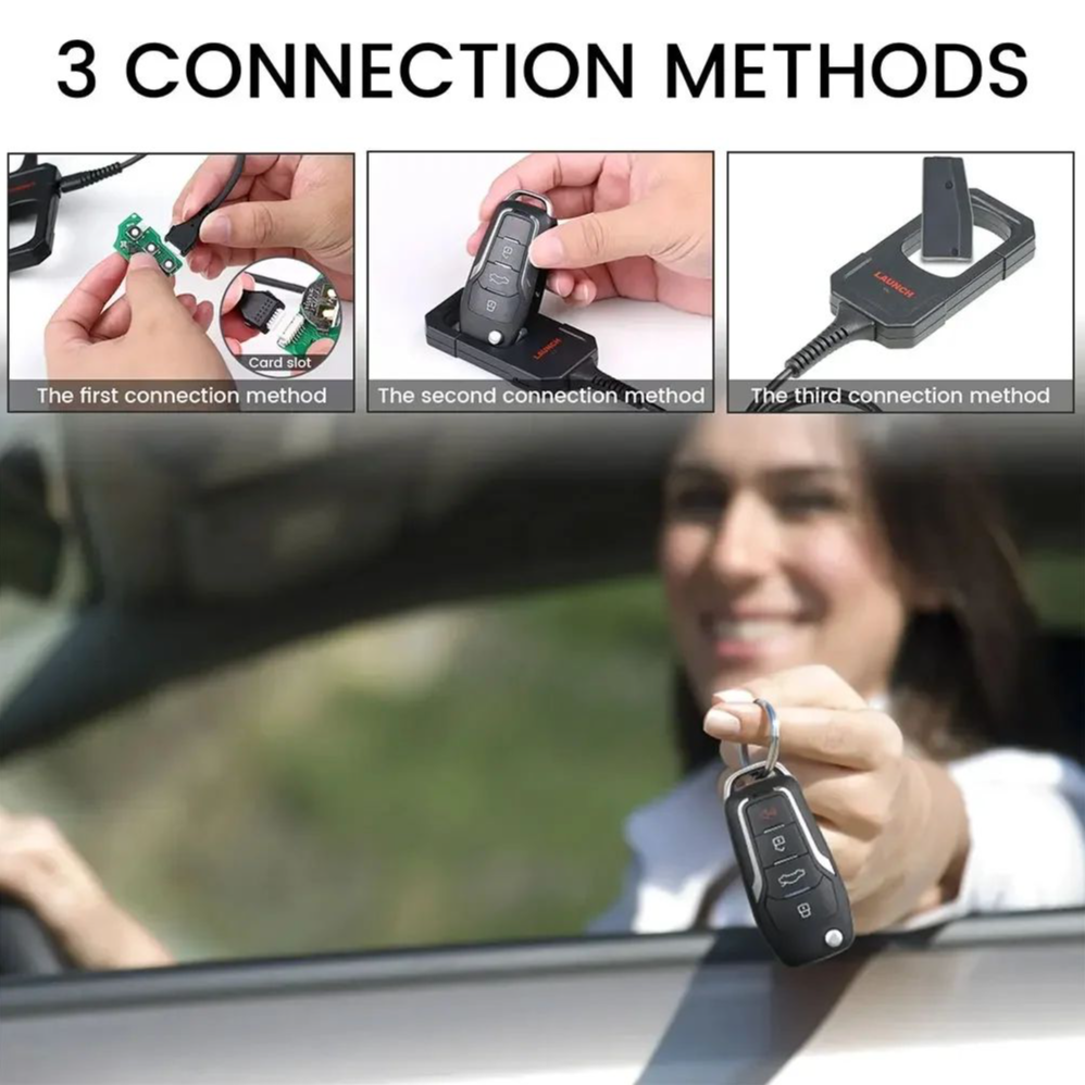Launch X431 Key Programmer Remote Maker with 4PC Universal Remote Key 1PC Super Chip for Launch X431 Car Key Programmer