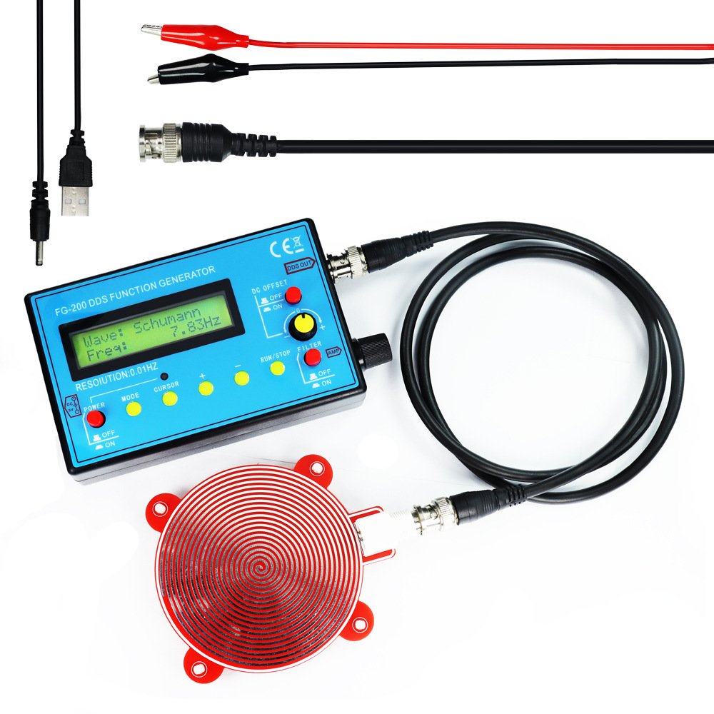 FG-200DDS Signal Generator 0.01HZ-500KH7.83Function Signal Generator