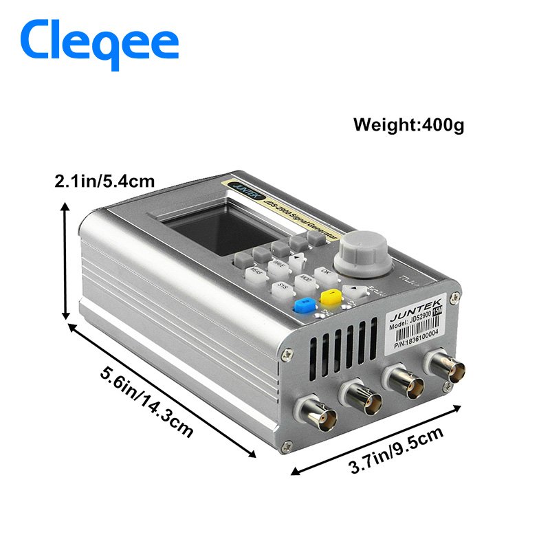 High Precision Dual-Channel Arbitrary Waveform Function Generator Frequency JDS2900 60MHz DDS Signal Generator Counter