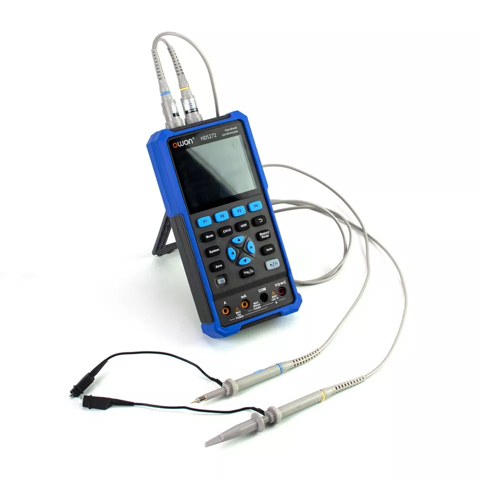 HDS272 OWON Digital Oscilloscope 2Channels 70MHz 250MS/s Sample Rate 3-in-1 Multimeter