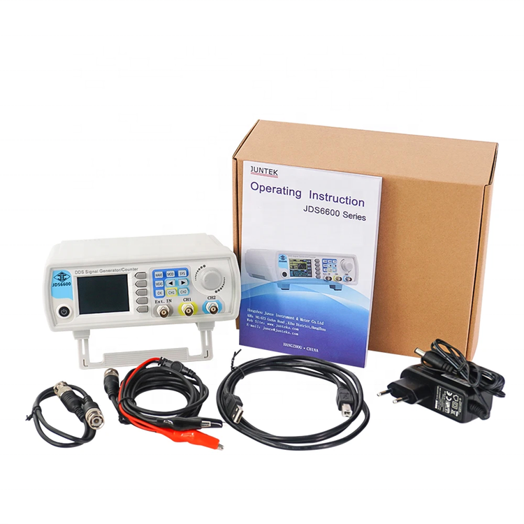JDS6600 Series Digital Control Dual-channel DDS Function Signal Generator Module Source Frequency Meter Counter Generator