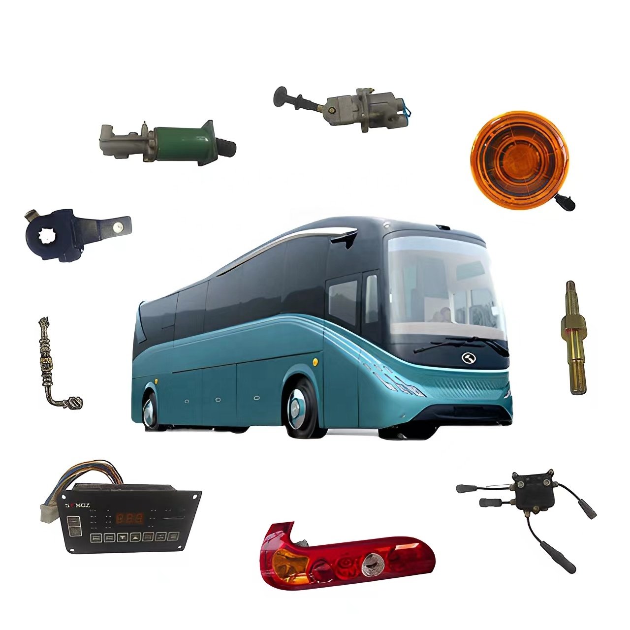 Kinglong Bus Generator Higer Bus China Side Marker Signal Light Importer Bus Parts And Accessories